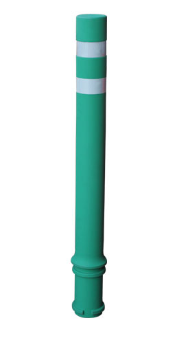  semi-flexible green bollard A-Eco 