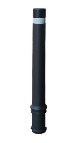 Flexible black bollard A-Flex